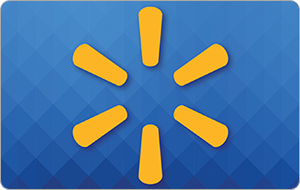 Image of a Walmart gift card