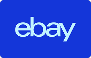 Image of an eBay gift card